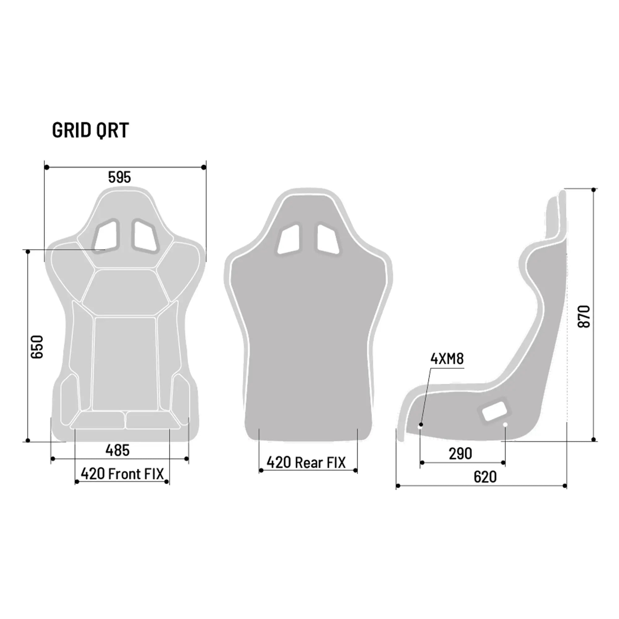Sparco Seat GRID Q Gaming Bucket Seat