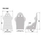 Sparco PRO 2000 QRT Martini Racing Bucket Seat
