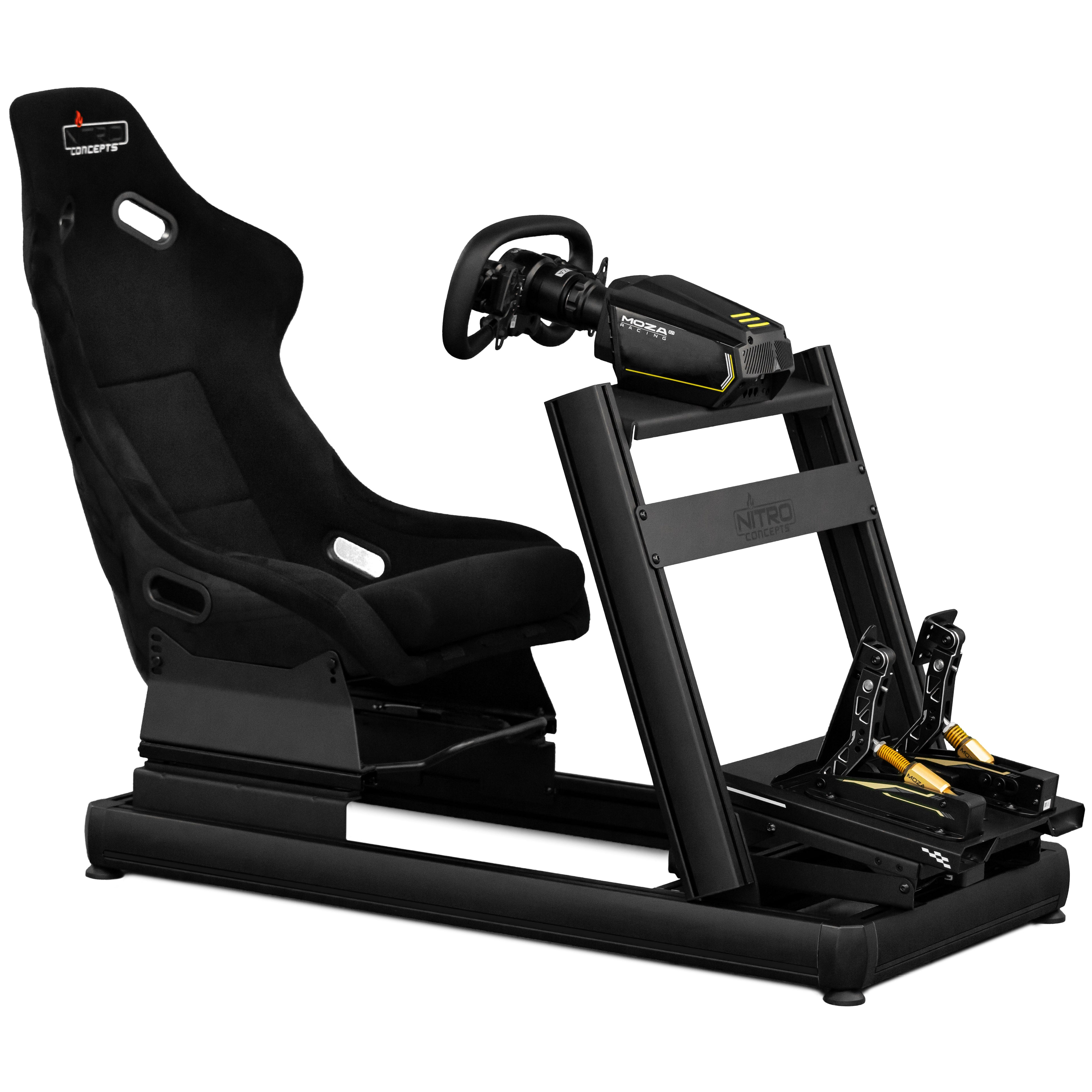 Nitro Concepts R300 monterad på E-Racer
