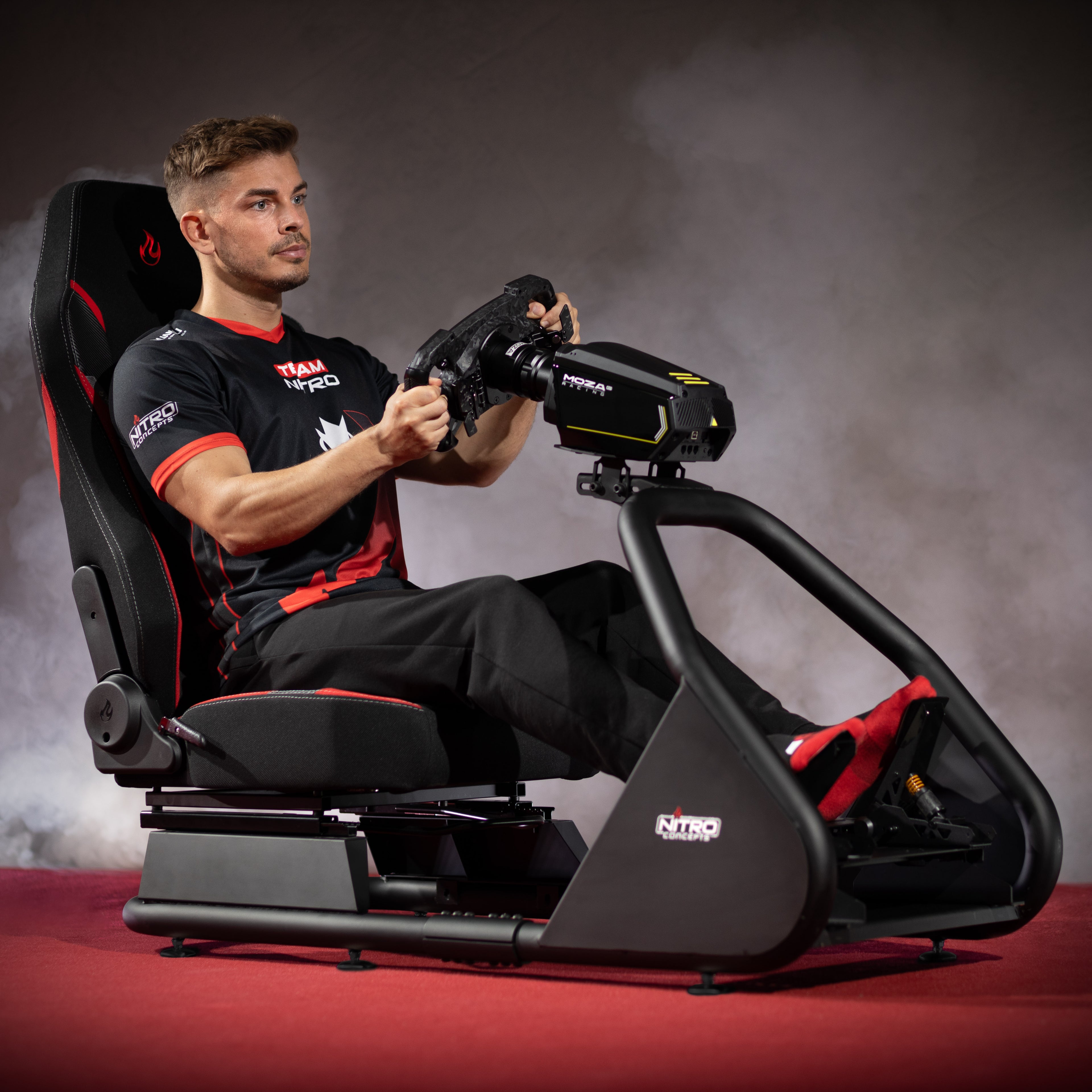 Nitro Concepts S-Racer justeringsmöjligheter