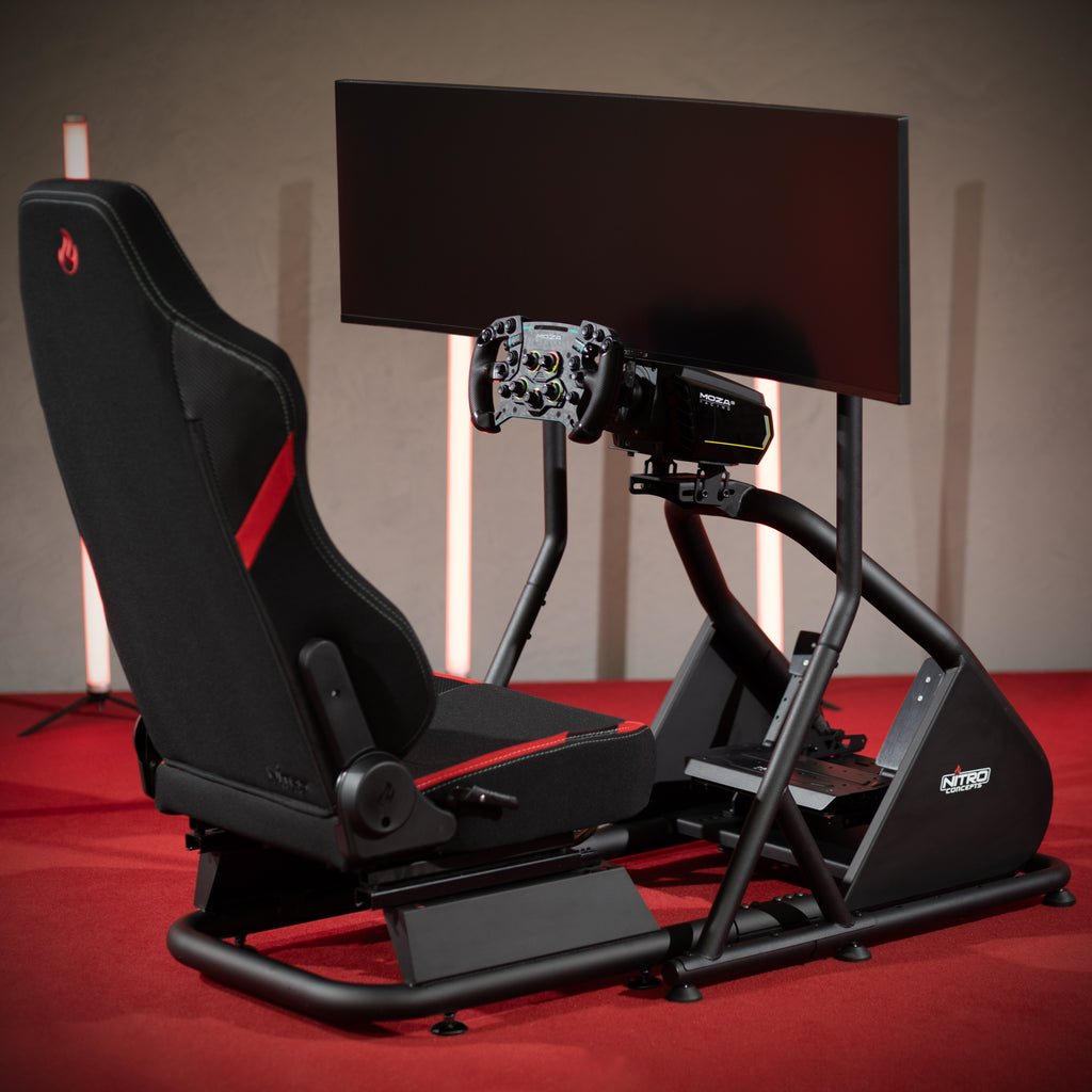 Nitro Concepts S-Racer cockpit från sidan