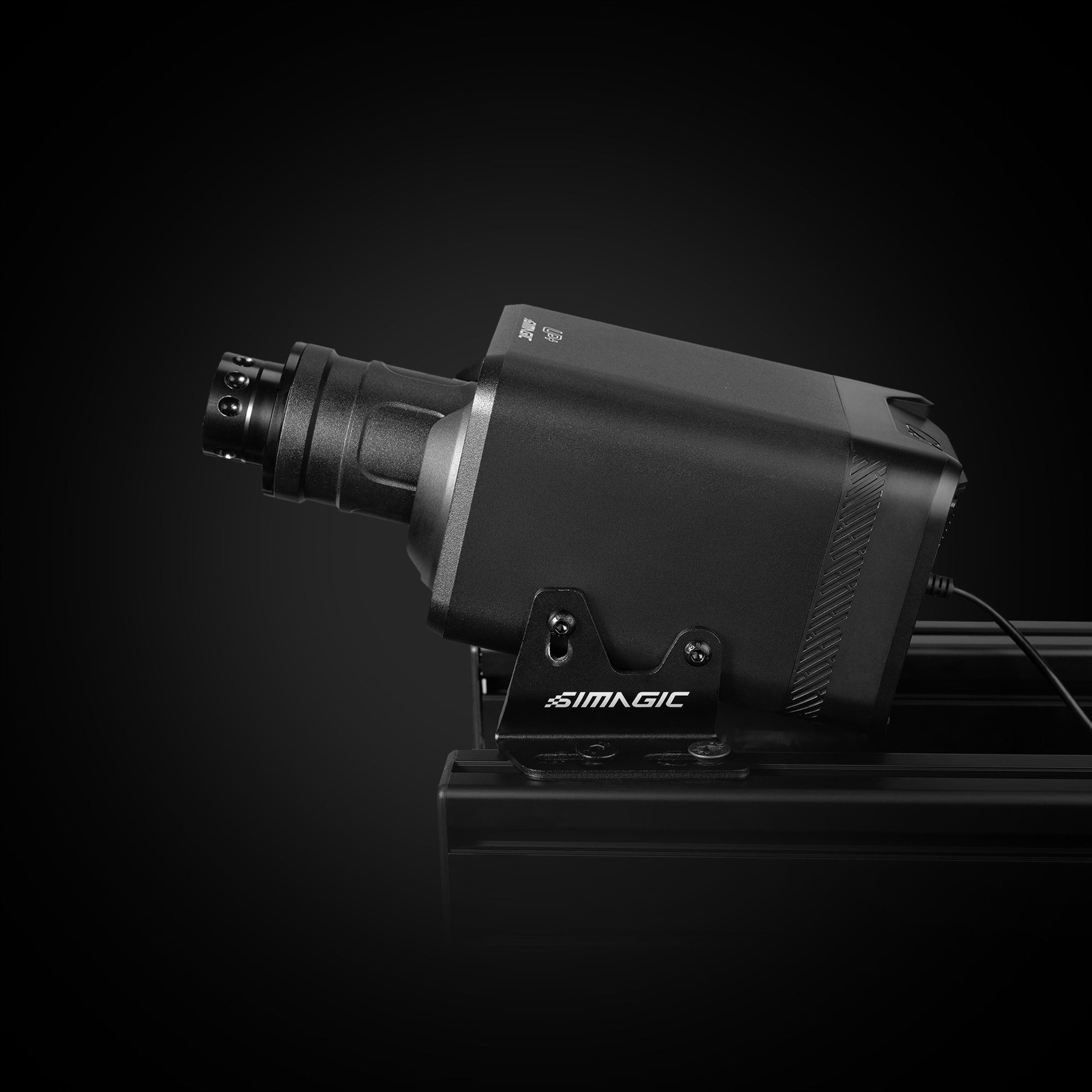 Simagic Alpha EVO konstruktion i aluminium
