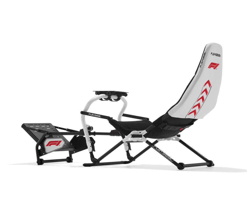 Playseat Challenge DD F1 Edition three-quarter rear view