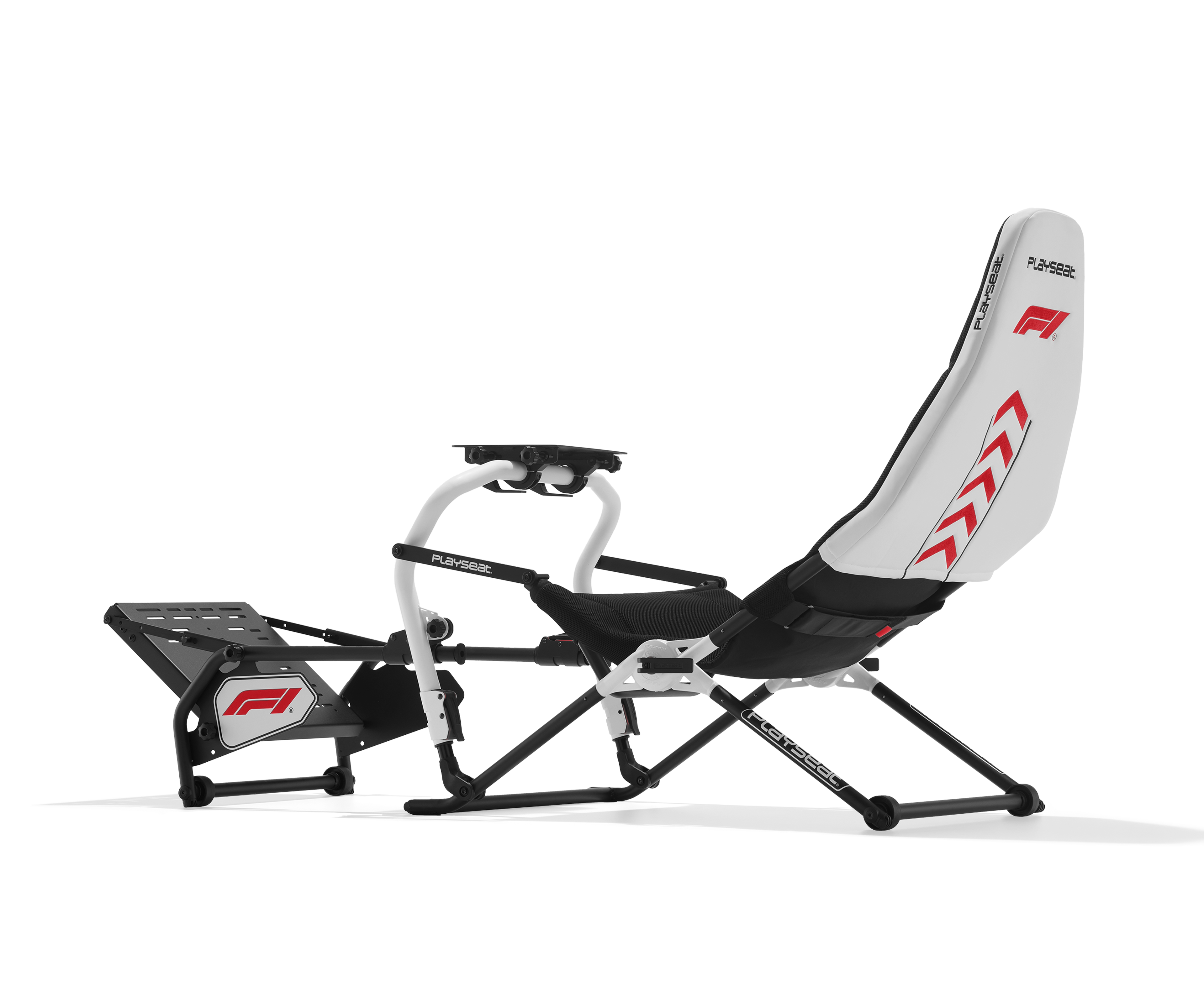 Playseat Challenge DD F1 Edition three-quarter rear view