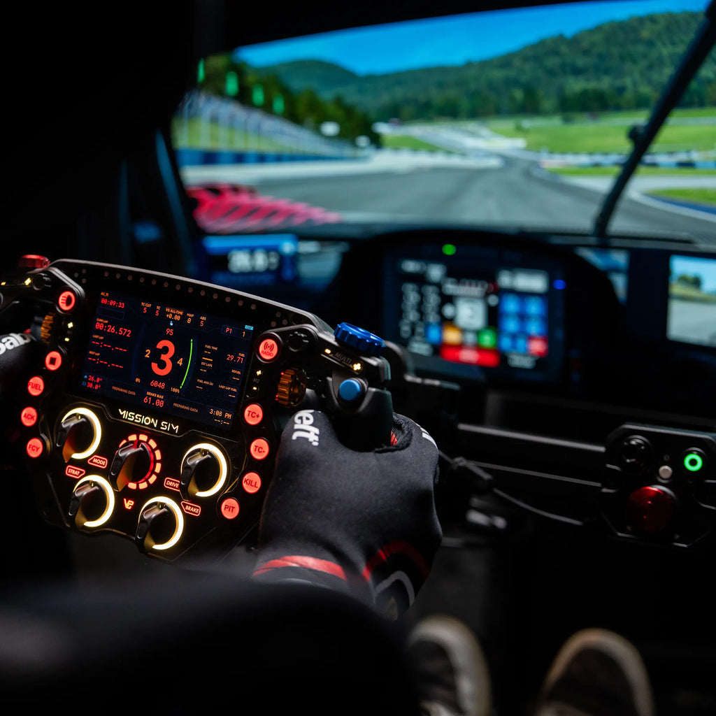 VPG Mission Sim in a racing environment