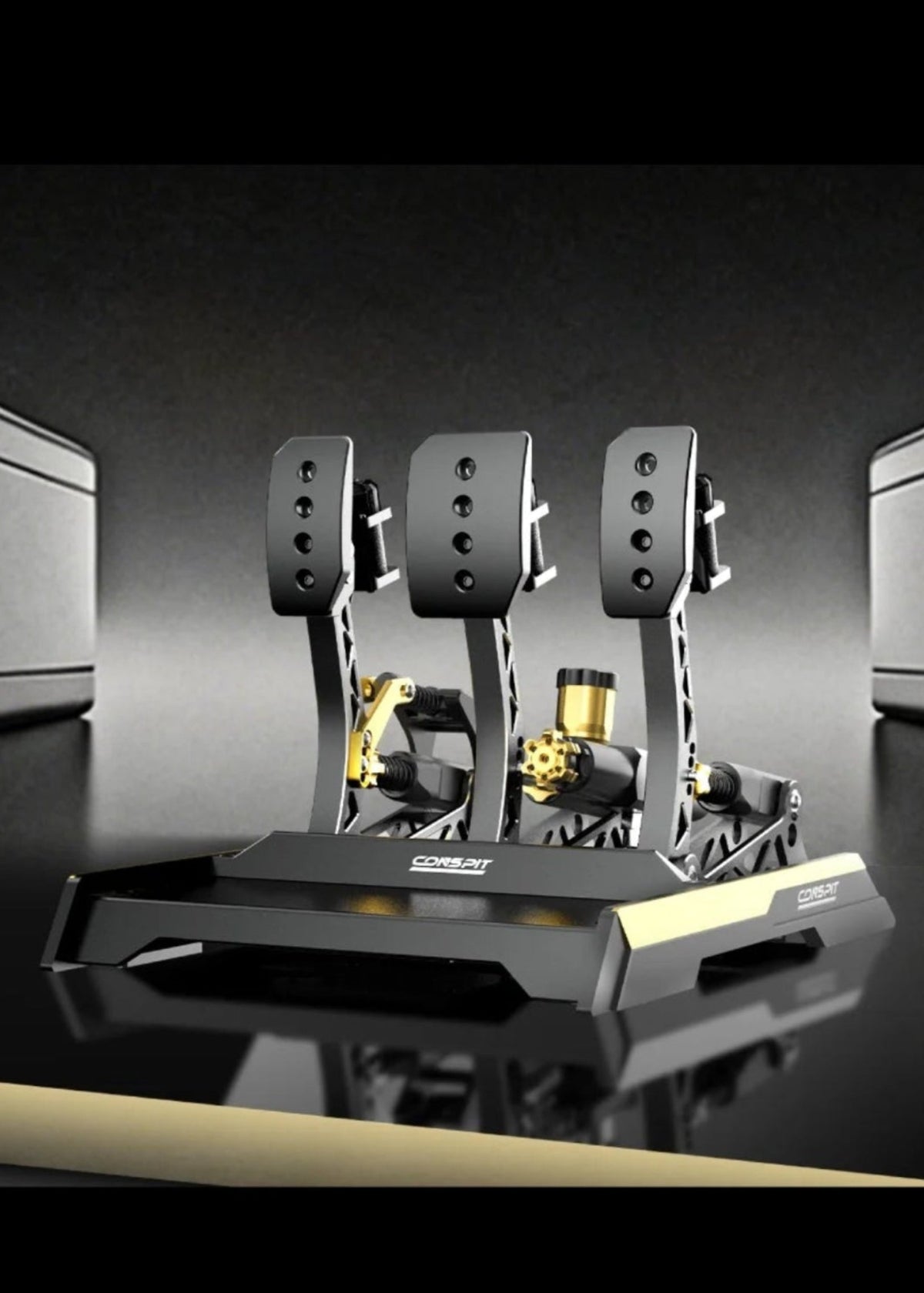 Conspit CPP EVO V2 sim racing pedaler – högpresterande pedalset för simulatorkörning