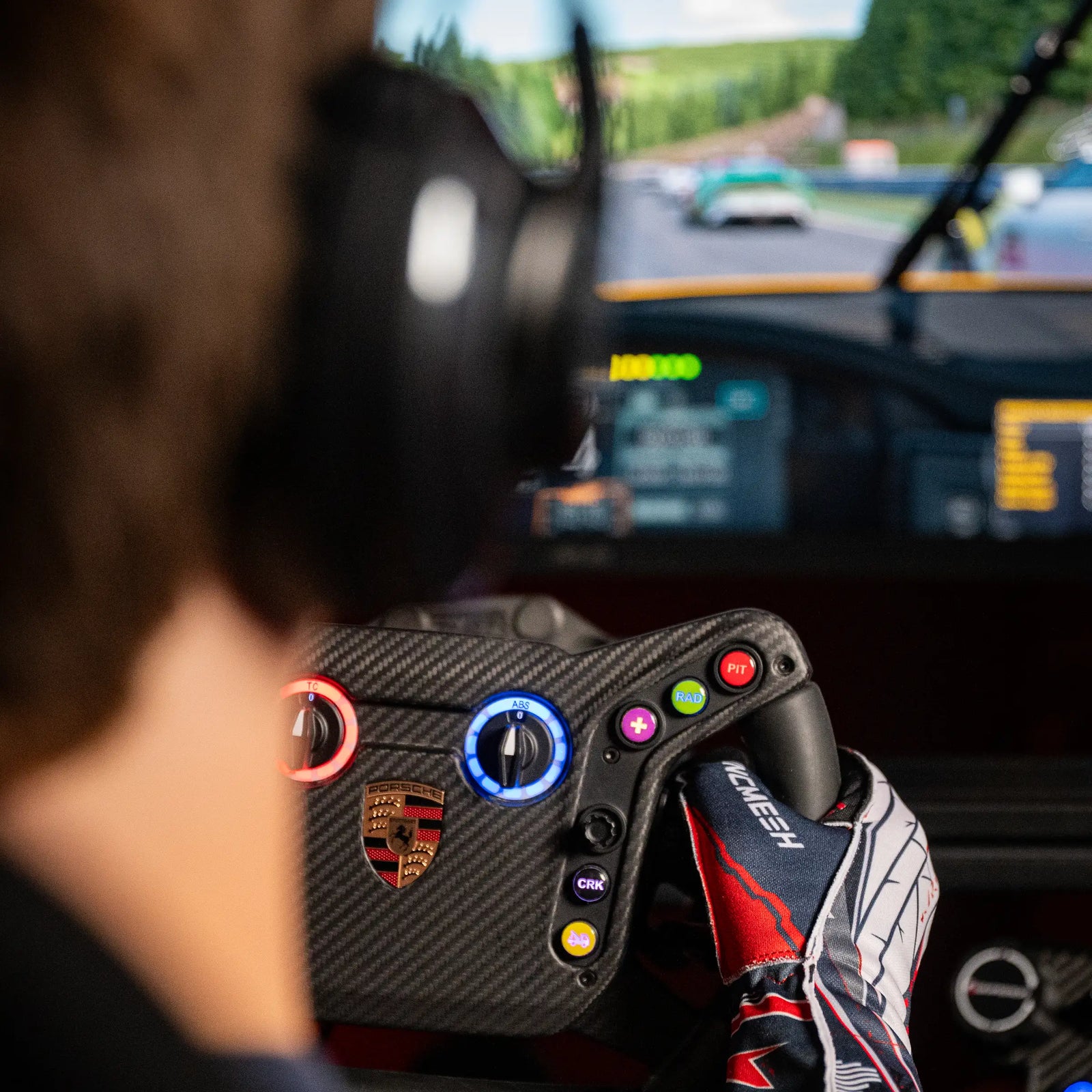 NÃ¤rbild av VPG Porsche 911 Cup