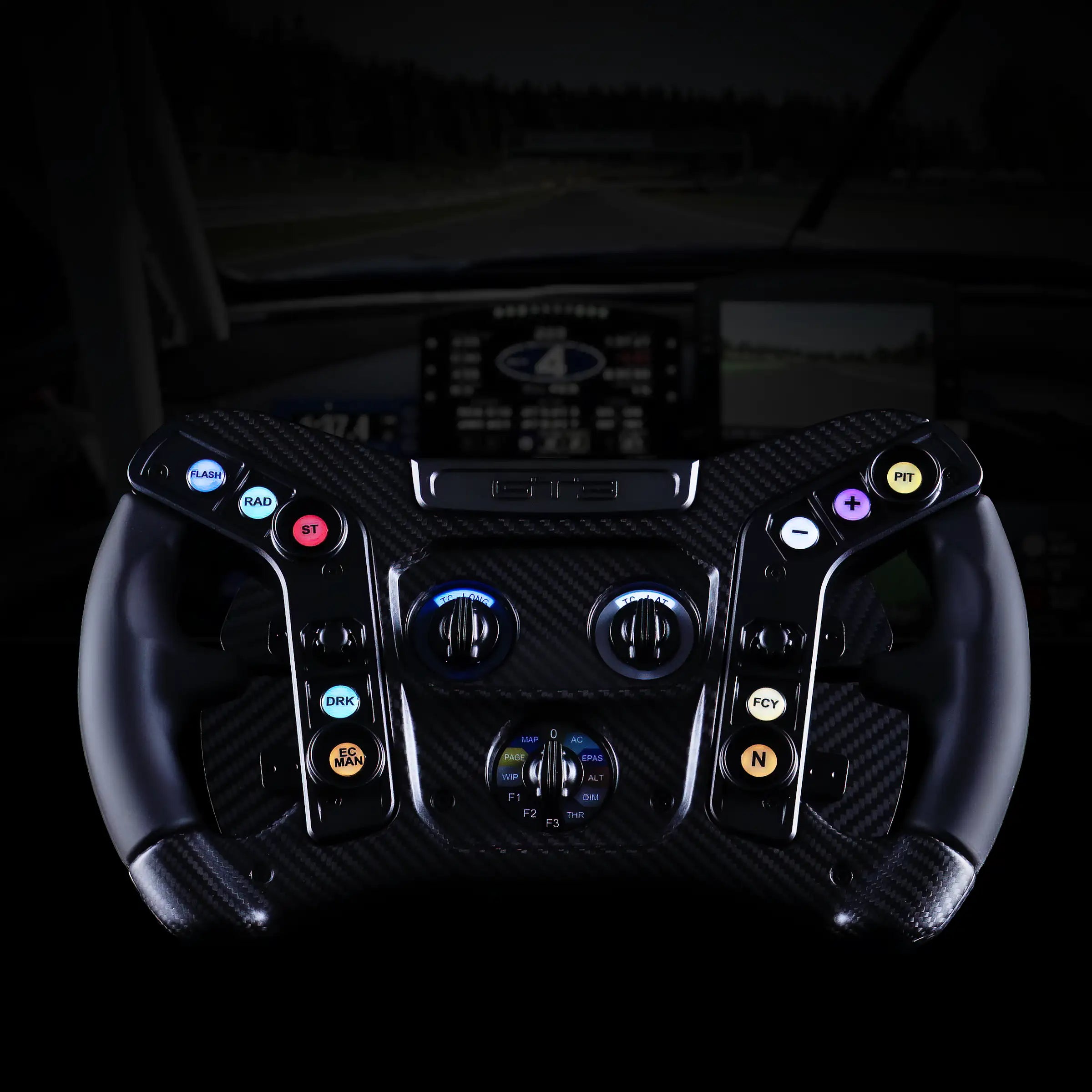 VPG Mustang GT3 i mÃ¶rk studiobelysning