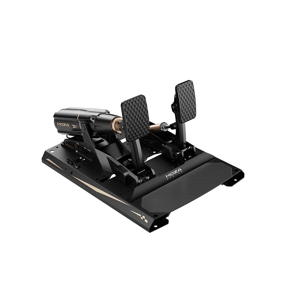 MOZA mBooster Active Pedal Bundle, Dynamic Force Feedback + CRP2 Throttle