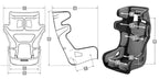 Sabelt GT PAD Deep Black - XL Bucket Seat