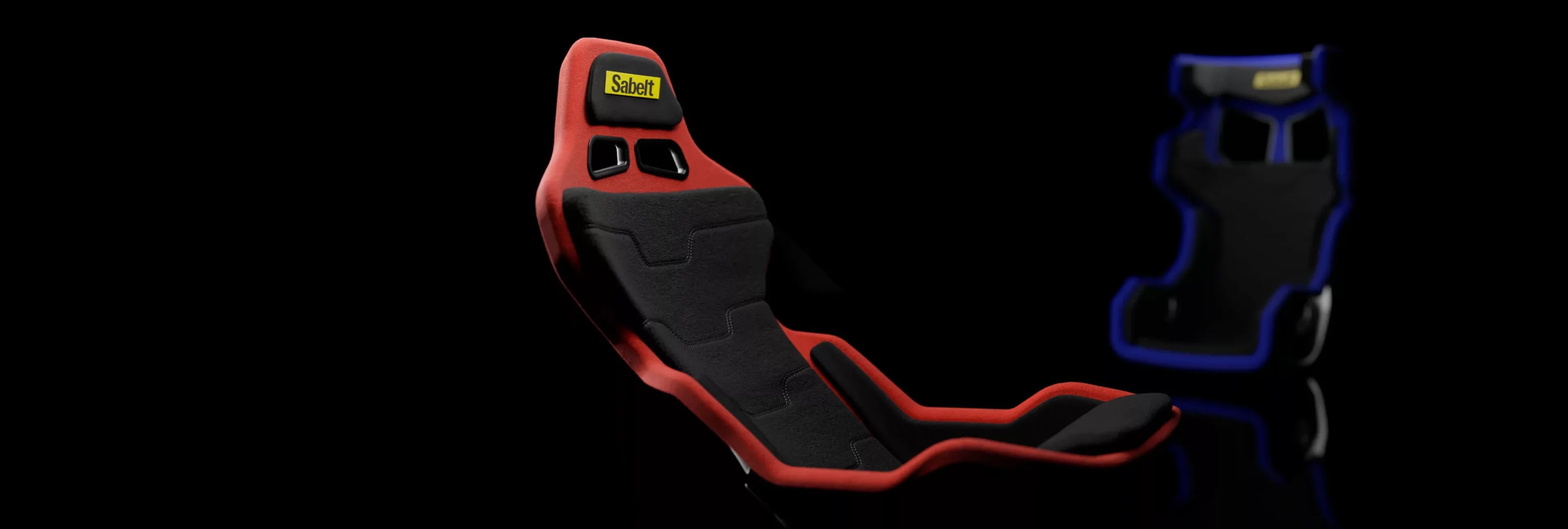 Sabelt sim racing P-, S- och X-series stolar och cockpits – premium simulatormöbler för seriösa förare