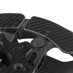 Detalj av kolfiber och reglage pÃ¥ VPG Mustang GT3