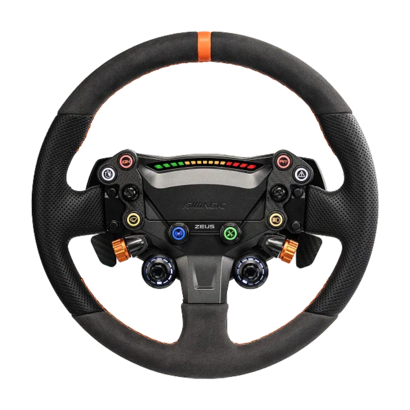 Simagic ZEUS Sport Steering Wheel – front view
