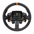 Simagic ZEUS Sport Steering Wheel – front view with telemetry display
